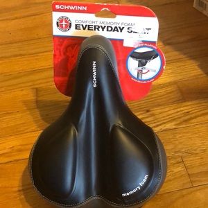 New Schwinn Comfort Memory Foam Bicycle 🚲 Seat